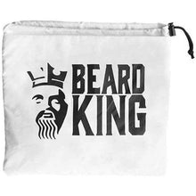 Load image into Gallery viewer, Beard King Beard Bib, White