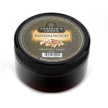 Load image into Gallery viewer, Captain's Choice Shaving Soap, Sandalwood