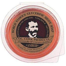 Load image into Gallery viewer, Col Conk Shaving Soap, Amber Large 3.75 oz