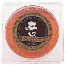 Load image into Gallery viewer, Col Conk Shaving Soap, Amber Small 2.25 oz