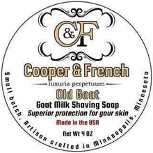 Load image into Gallery viewer, Cooper & French Old Goat Shaving Soap