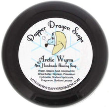 Load image into Gallery viewer, Dapper Dragon Vegan Shaving Soap, Arctic Wyrm