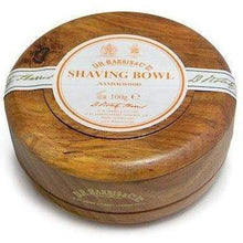 Load image into Gallery viewer, D.R. Harris Sandalwood Shaving Soap Mahogany Bowl