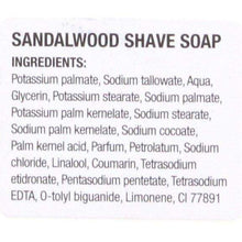 Load image into Gallery viewer, D.R. Harris Sandalwood Shaving Soap Mahogany Bowl