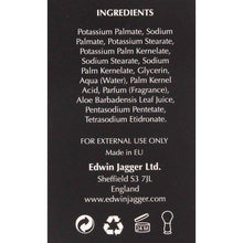 Load image into Gallery viewer, Edwin Jagger 99.9% Natural Shaving Soap in Tub, Aloe Vera