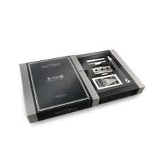 Load image into Gallery viewer, Edwin Jagger DE 3ONE6 Stainless Steel Safety Razor, Grooved Anodised Gun Metal