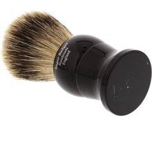 Load image into Gallery viewer, Edwin Jagger Super Badger Shaving Brush, Medium, Imitation Ebony