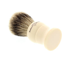 Load image into Gallery viewer, Edwin Jagger Super Badger Shaving Brush, Medium, Imitation Ivory