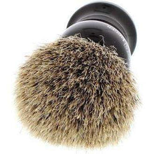 Load image into Gallery viewer, Edwin Jagger Super Badger Shaving Brush, Small, Imitation Ebony