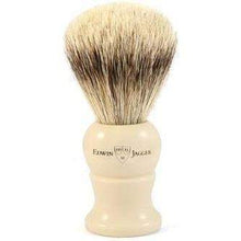 Load image into Gallery viewer, Edwin Jagger Super Badger Shaving Brush, Small, Imitation Ivory