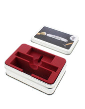 Load image into Gallery viewer, Frugal Shave Travel Case Large Tin Size, for Single Edge Razor