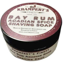 Load image into Gallery viewer, Krampert's Finest Acadian Spice Bay Rum Shaving Soap