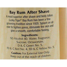 Load image into Gallery viewer, Lucky Tiger Bay Rum After Shave 16oz