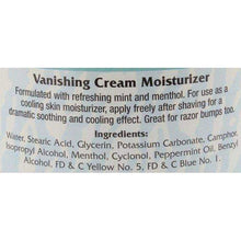 Load image into Gallery viewer, Lucky Tiger Menthol Mint Vanishing After Shave Cream 12oz
