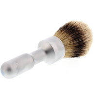 Load image into Gallery viewer, Merkur Futur Silvertip Badger Shaving Brush, Brushed Chrome