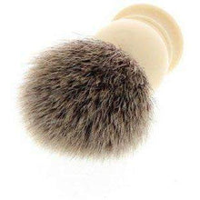 Load image into Gallery viewer, Muhle 39K257 Synthetic Silvertip Shaving Brush, Faux Ivory