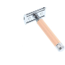 Load image into Gallery viewer, Muhle R41 Double Edge Safety Razor, Open Comb, Rosegold