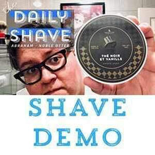 Load image into Gallery viewer, Noble Otter Shaving Soap, Thé Noir et Vanille