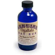 Load image into Gallery viewer, Ogallala Bay Rum & Vanilla Aftershave, Cologne and Skin Toner, 4oz