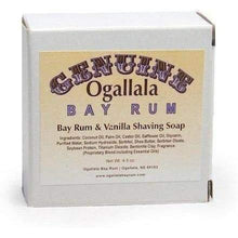 Load image into Gallery viewer, Ogallala Bay Rum & Vanilla Shaving Soap