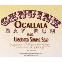 Load image into Gallery viewer, Ogallala Unscented Shaving Soap
