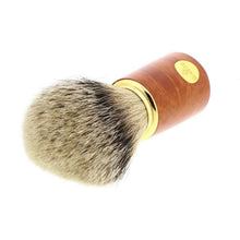 Load image into Gallery viewer, Omega 6144 Pure Badger Shaving Brush, Wooden Briar-Root Handle
