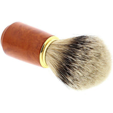 Load image into Gallery viewer, Omega 6144 Pure Badger Shaving Brush, Wooden Briar-Root Handle