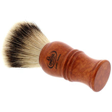 Load image into Gallery viewer, Omega 6240 Silvertip Badger Shaving Brush, Wooden Briar-Root Handle