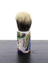 Load image into Gallery viewer, PantaRei Manchurian Badger Shaving Brush, "Le Cubisme, The Knights"