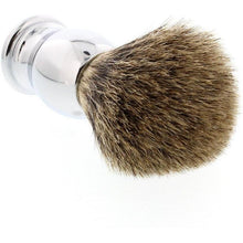 Load image into Gallery viewer, Parker CHPB Pure Badger Shaving Brush, Chrome Handle