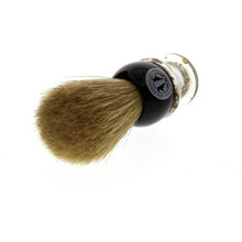 Load image into Gallery viewer, Badger &amp; Blade 10th Anniversary Shaving Brush, Black/Gold Flake Handle
