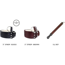 Load image into Gallery viewer, Black Straight Razor Set With Brush &amp; Cream-Build Your Own
