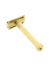 Load image into Gallery viewer, Blackbird Machined Brass Safety Razor, 85mm Handle

