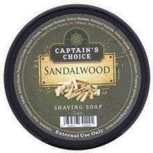 Load image into Gallery viewer, Captain's Choice Shaving Soap, Sandalwood
