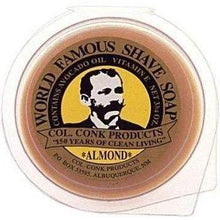 Load image into Gallery viewer, Col Conk Shaving Soap, Almond Large 3.75 oz
