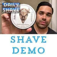 Load image into Gallery viewer, Declaration Grooming &amp; Chatillon Lux Gratiot League Square Shaving Soap
