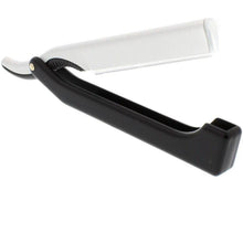 Load image into Gallery viewer, Dovo Shavette Straight Razor, Black Handle
