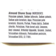 Load image into Gallery viewer, D.R. Harris Almond Shaving Soap in Mahogany Stained Wood Bowl
