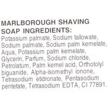 Load image into Gallery viewer, D.R. Harris Marlborough Shaving Soap in Mahogany Stained Wood Bowl

