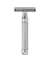 Load image into Gallery viewer, Edwin Jagger DE89BA11 Double Edge Safety Razor, Barley Chrome
