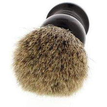 Load image into Gallery viewer, Edwin Jagger Super Badger Shaving Brush, Large, Imitation Ebony

