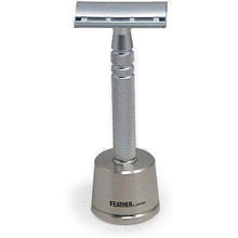 Load image into Gallery viewer, Feather AS-D2 Stainless Safety Razor with Stand
