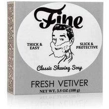 Load image into Gallery viewer, Fine Classic Shaving Soap , Fresh Vetiver
