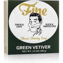 Load image into Gallery viewer, Fine Classic Shaving Soap, Green Vetiver
