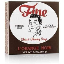 Load image into Gallery viewer, Fine Classic Shaving Soap, L'Orange Noir
