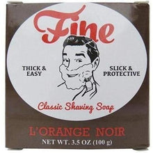 Load image into Gallery viewer, Fine Classic Shaving Soap, L'Orange Noir
