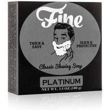 Load image into Gallery viewer, Fine Classic Shaving Soap, Platinum
