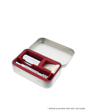 Load image into Gallery viewer, Frugal Shave Travel Case Altoid Tin Size, Slant Depth
