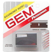 Load image into Gallery viewer, GEM Personna Stainless Steel Single Edge Razor Blades, 10-pak
