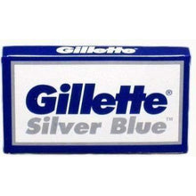 Load image into Gallery viewer, Gillette Silver Blue Double Edge Razor Blades, 5-pak
